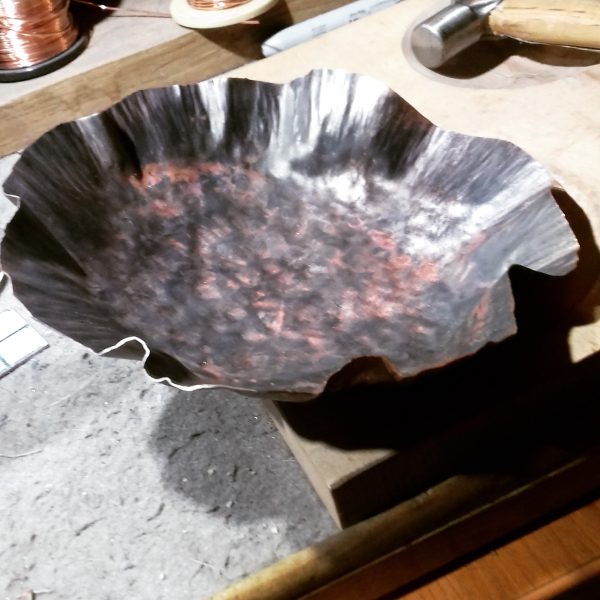Made a Copper Bowl Recently