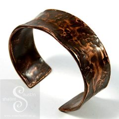 Upcycled Copper Pipe Cuff Bracelet (05)