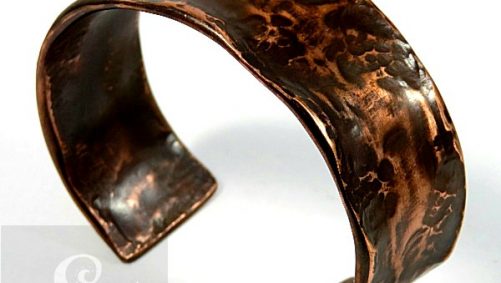 Upcycled Copper Pipe Cuff Bracelet (05)